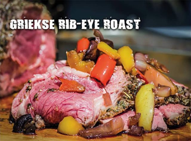 Griekse rib-eye roast